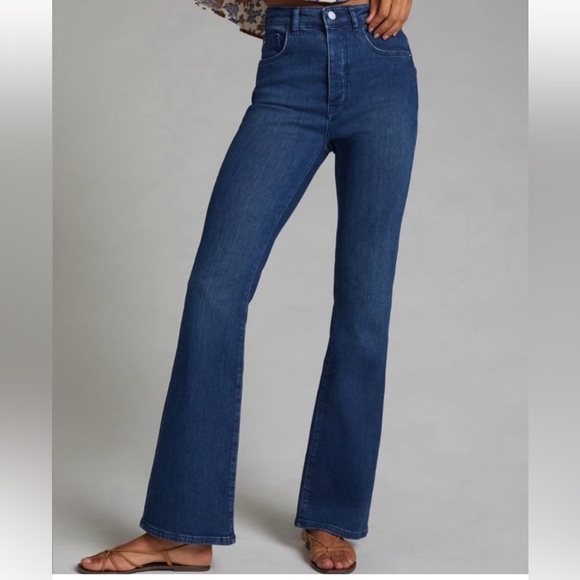 Anthropologie Pilcro The Icon Flare Jean High Rise Size 29 NWT | Poshmark - Picture 2 of 16
